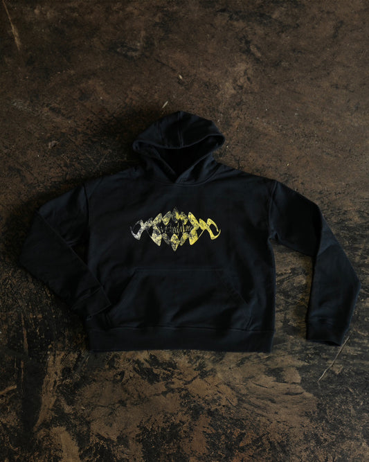 Fang Gradation Hoodie / Black