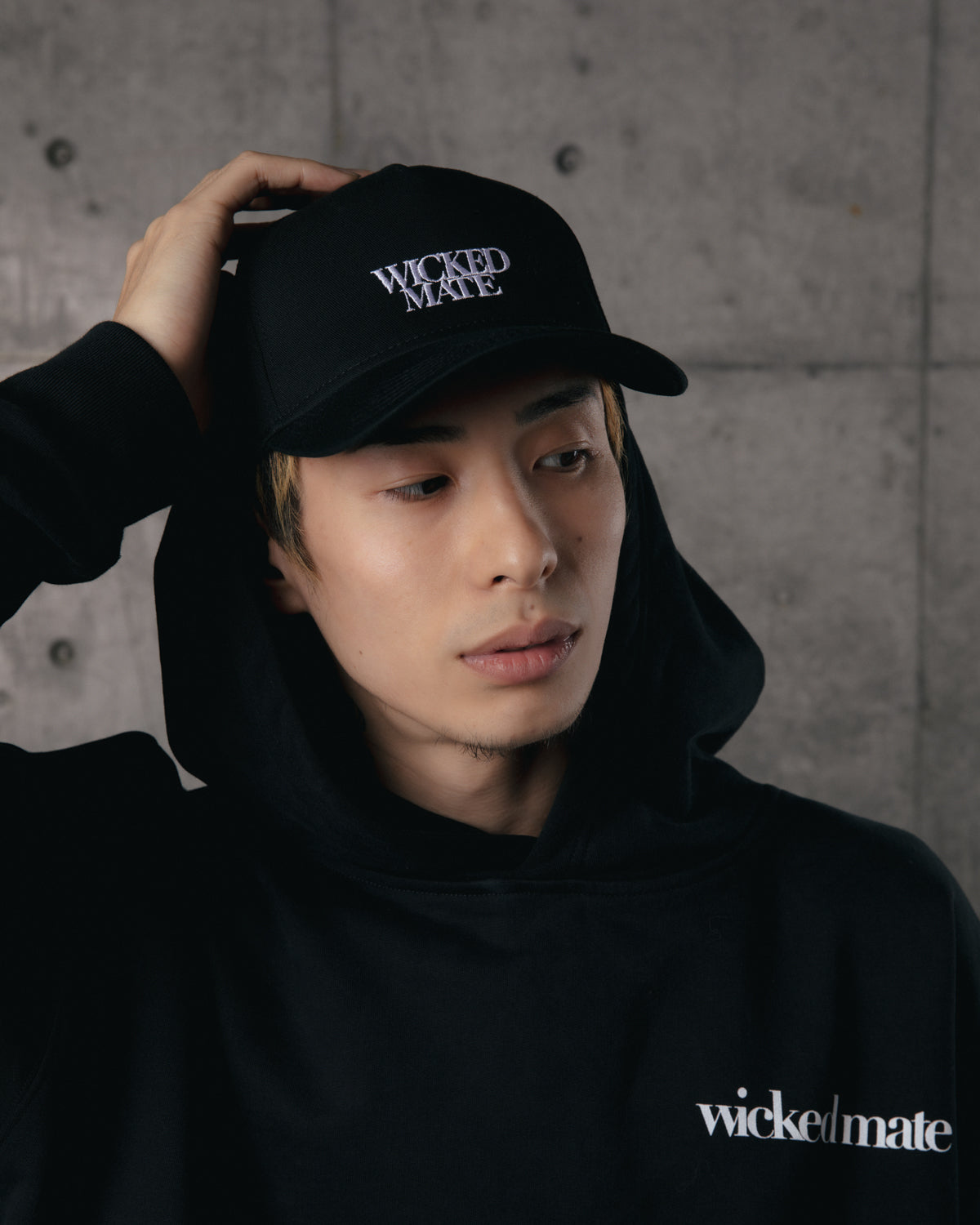 wickedmate Logo Cap / Black