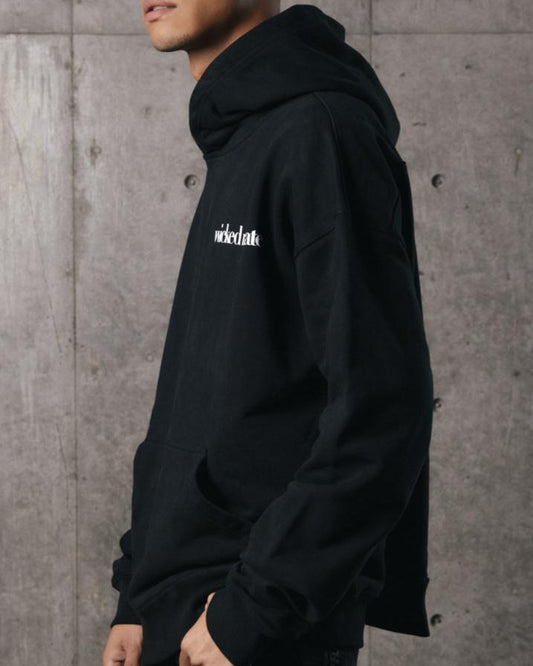wickedmate Logo Hoodie / Black