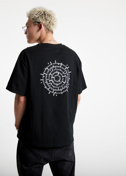 Mandala BackPrint T /Black