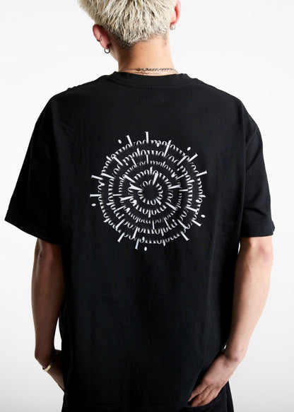 Mandala BackPrint T /Black