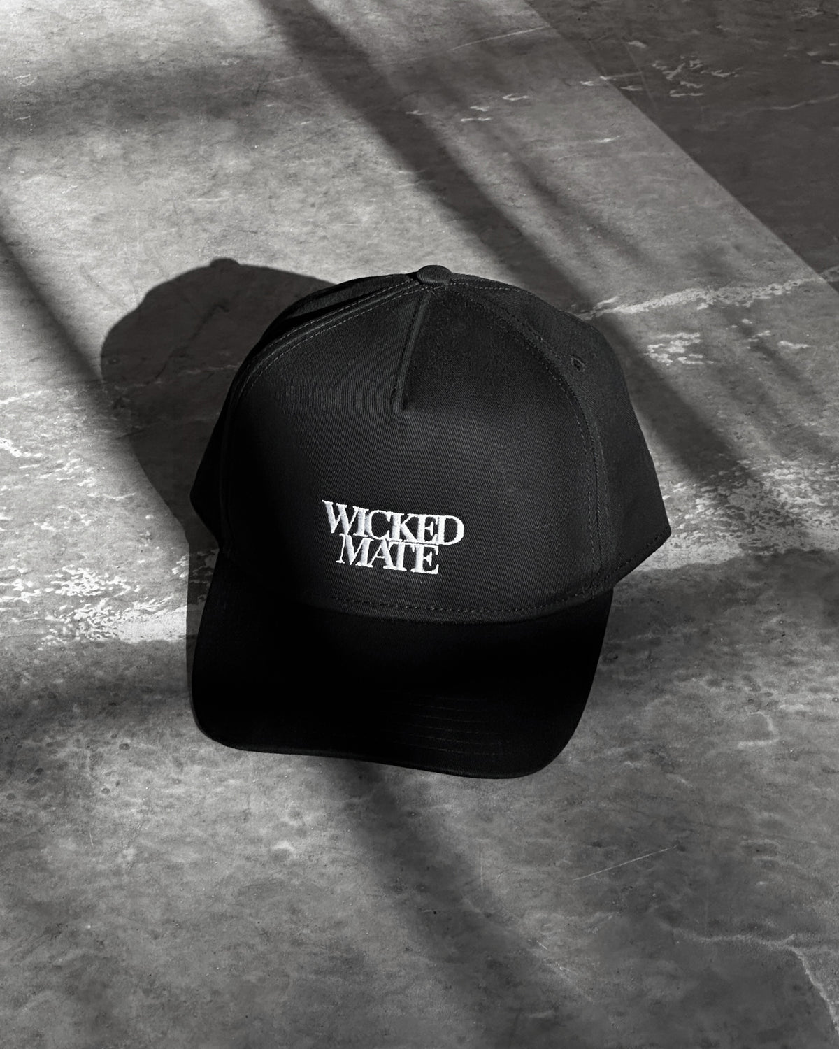 WICKEDMATE LOGO CAP / BLACK｜wicked Official Online Site
