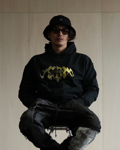 FANG GRADATION HOODIE / BLACK